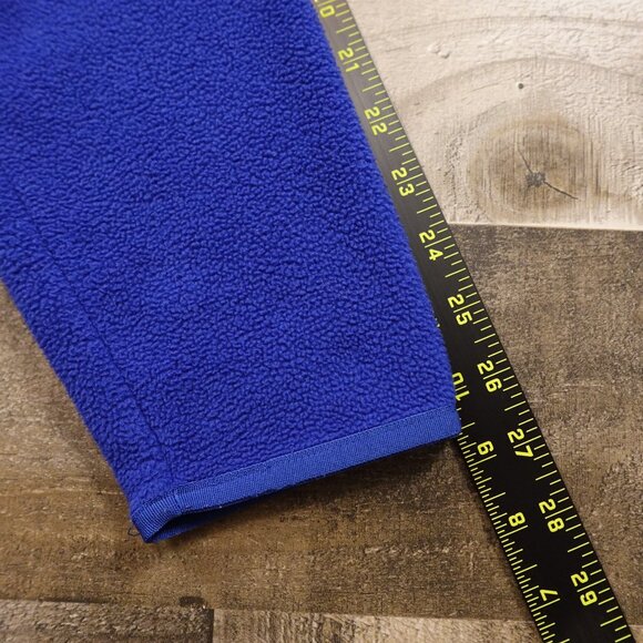 Brooks Brothers half zip fleece pullover men's large blue - Picture 9 of 12